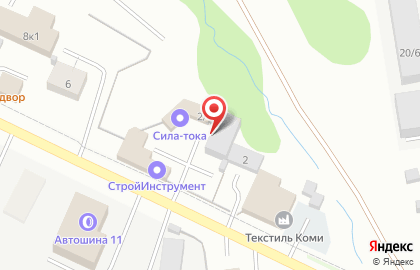 Компания Пилотех-Коми на карте