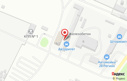 Автокомплекс Авторитет на Студенческой улице на карте