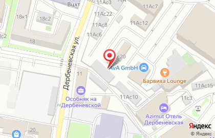Шиномонтажная мастерская Метрополь на карте