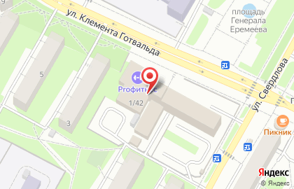 Спорт-бар и букмекерский клуб Пеликан в гостиничном комплексе Подмосковье-Подольск на карте