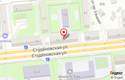 Частное охранное предприятие Оберег-48 в Правобережном районе на карте