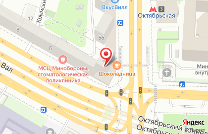 FRIDAYS Logistic, ООО Ва-Дим на Октябрьской на карте