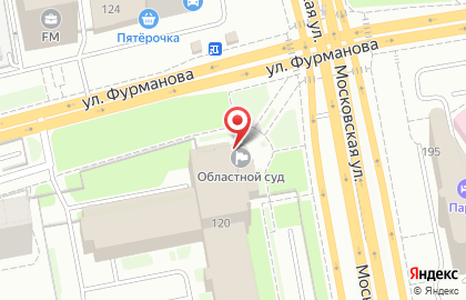 Почтовое отделение №19 на Московской улице на карте