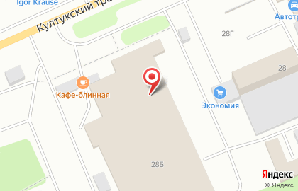 Автосервис в Иркутске на карте