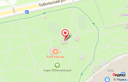 Каток парк Юбилейный на карте