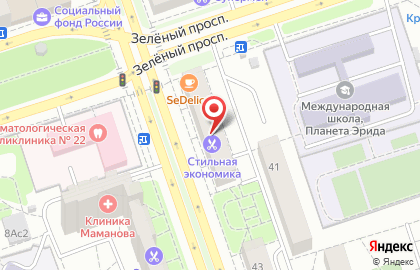 Ателье впо ремонту одежды в Перово на карте