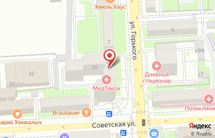 Салон красоты Визави на Советской улице на карте