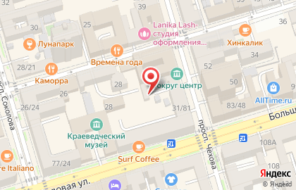 Адвокатский кабинет Щит и Меч на проспекте Чехова на карте