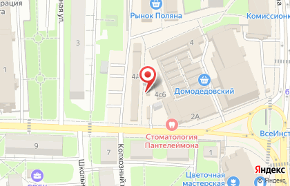Магазин Мясницкий ряд на улице Корнеева в Домодедово на карте