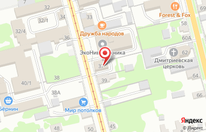 Сервисная компания ТеплотехникаСервис в Центральном районе на карте