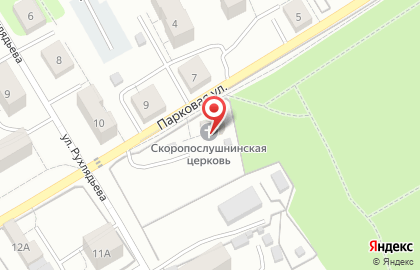 Церковь в честь иконы Божией Матери Скоропослушница на карте