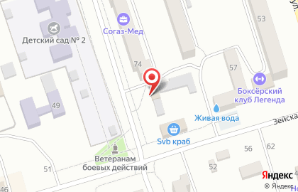 Магазин Орешек в Благовещенске на карте