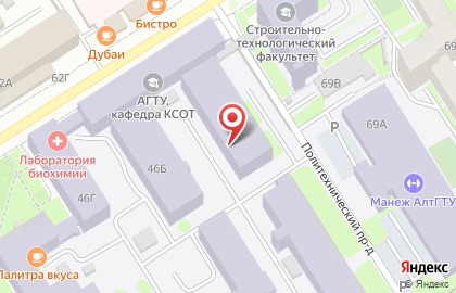 Интертех в Октябрьском районе на карте