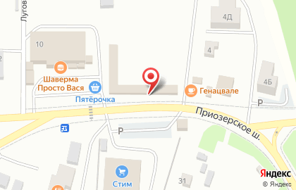Монтажно-торговая организация Уровень+ на Приозерском шоссе на карте
