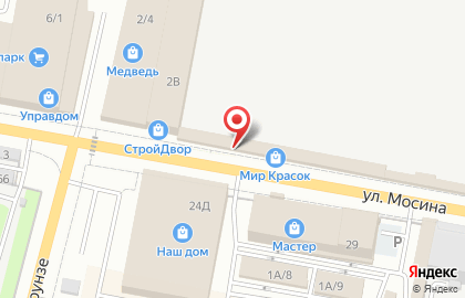 Магазин Галерея дверей в Советском районе на карте