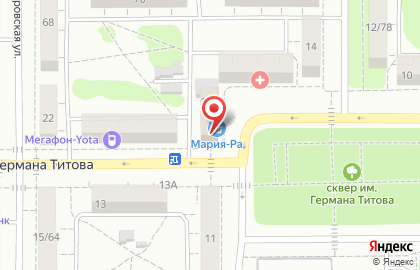 Магазин автоэлектроники и автоламп Эскор Авто на улице Германа Титова на карте