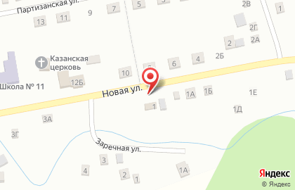 Магазин хозяйственных товаров на Новой улице на карте