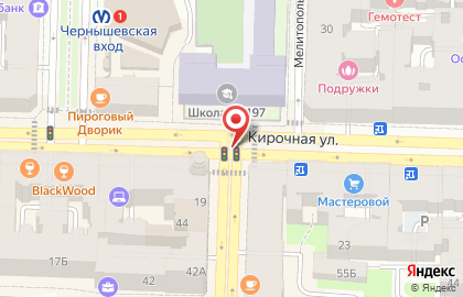 Автошкола Седан на Кирочной улице на карте
