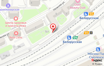 Ефа на Нижней улице на карте