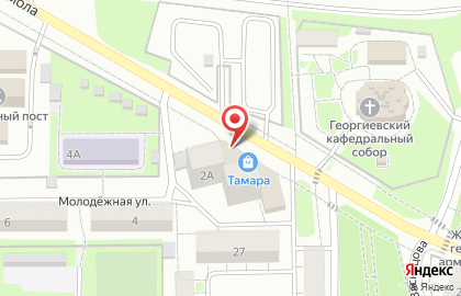 Гипермаркет Магнит в Оренбурге на карте