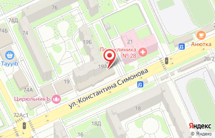 Мебельная мастерская в Дзержинском районе на карте