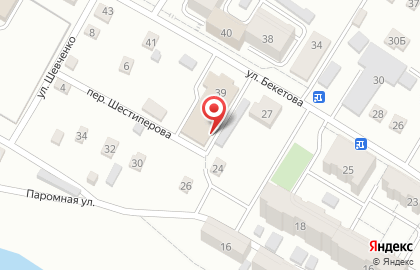 Автостоянка в Чите на карте