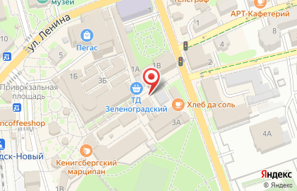 Домашняя кухня на улице Тургенева на карте