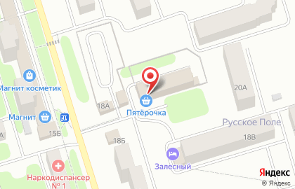 Дискаунтер Пятёрочка на проспекте Победы на карте
