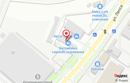 Автомойка самообслуживания в Кирове на карте