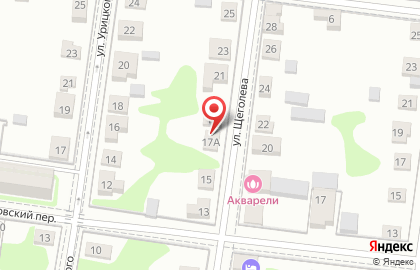 Интернет-магазин мебели Мебелидоманет на улице Щеголева на карте