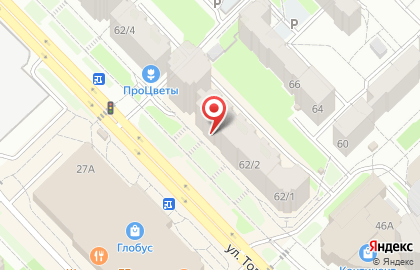 Салон-магазин Ткани в Центральном районе на карте