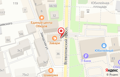Банк Сиаб в Санкт-Петербурге на карте