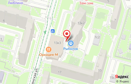 Зоомагазин Рыболов на Белореченской улице на карте