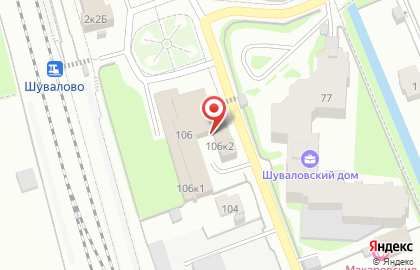 Шиномонтажная мастерская на Большой Озёрной, 106 к2 на карте