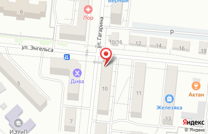Зеленодольский городской суд на улице Гагарина на карте