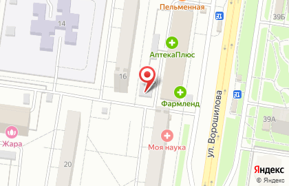 Гаражный кооператив Спутник №44 на карте