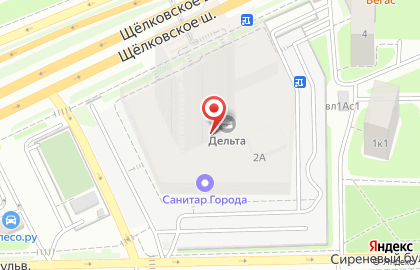 СтройВодТрест на Щёлковском шоссе на карте