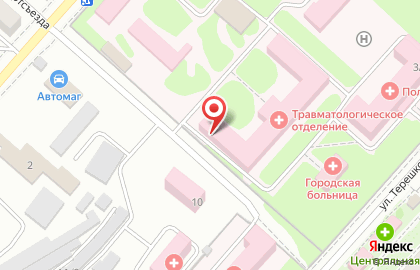 Центральная городская больница на улице 22 Партсъезда на карте