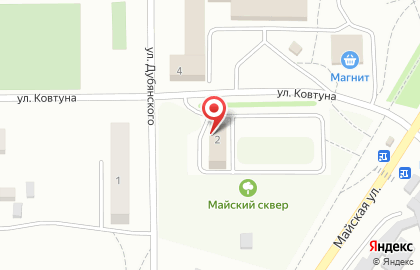 Воронежский филиал Банкомат, Россельхозбанк на улице Дубянского на карте