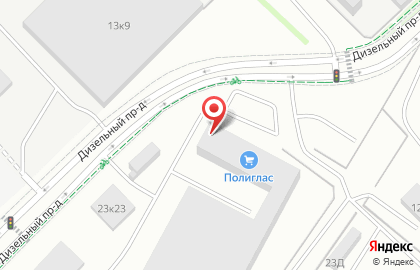 Компания по доставке технической воды в Санкт-Петербурге и Ленинградской области на карте
