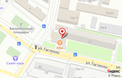Ресторан Elite на карте