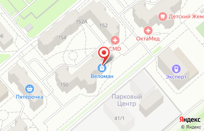 Магазин Веломан на карте