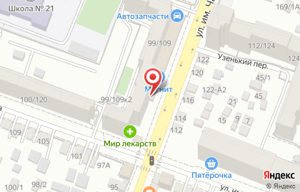 Салон Цветочки в Кировском районе на карте