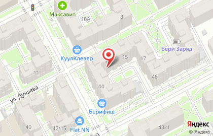 Федеральный образовательный центр Юниум на улице Дунаева на карте
