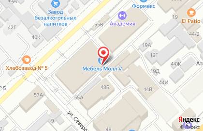 Мебельный салон Мебельград в Ворошиловском районе на карте