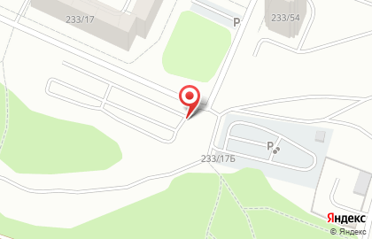 Автостоянка на ул. 9 Января, 233/17а на карте