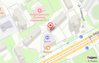 Дистрибьюторский центр Родник Здоровья в Индустриальном районе на карте