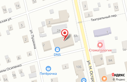 Магазин цифровой и бытовой техники DNS в Промышленной на карте