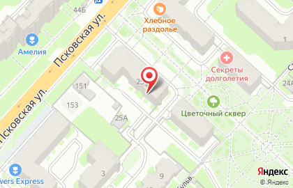 Фирменный салон Hilding Anders в Великом Новгороде на карте