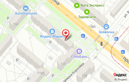 Магазин ивановского текстиля Синиф в Волгограде на карте